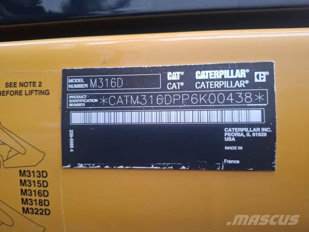 CAT M 316 D Koparki kołowe