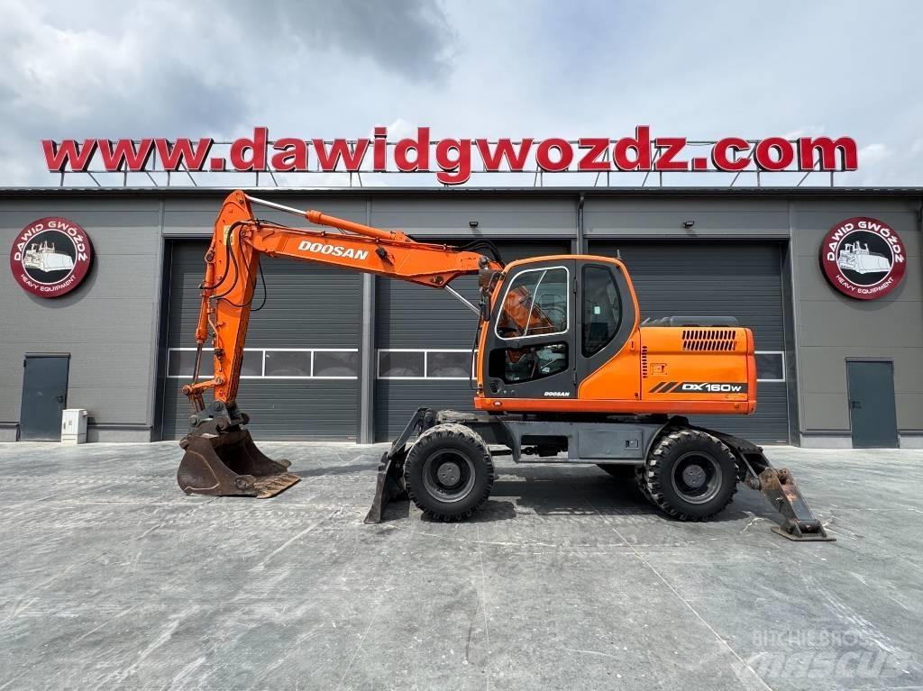 Doosan DX 160 W Koparki kołowe