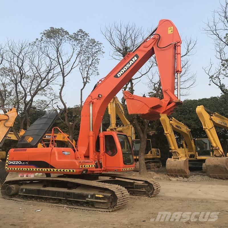 Doosan dh220lc-7 Koparki gąsienicowe