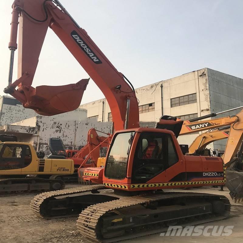 Doosan dh220lc-7 Koparki gąsienicowe