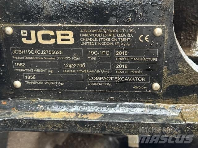 JCB 19 C-1 Minikoparki