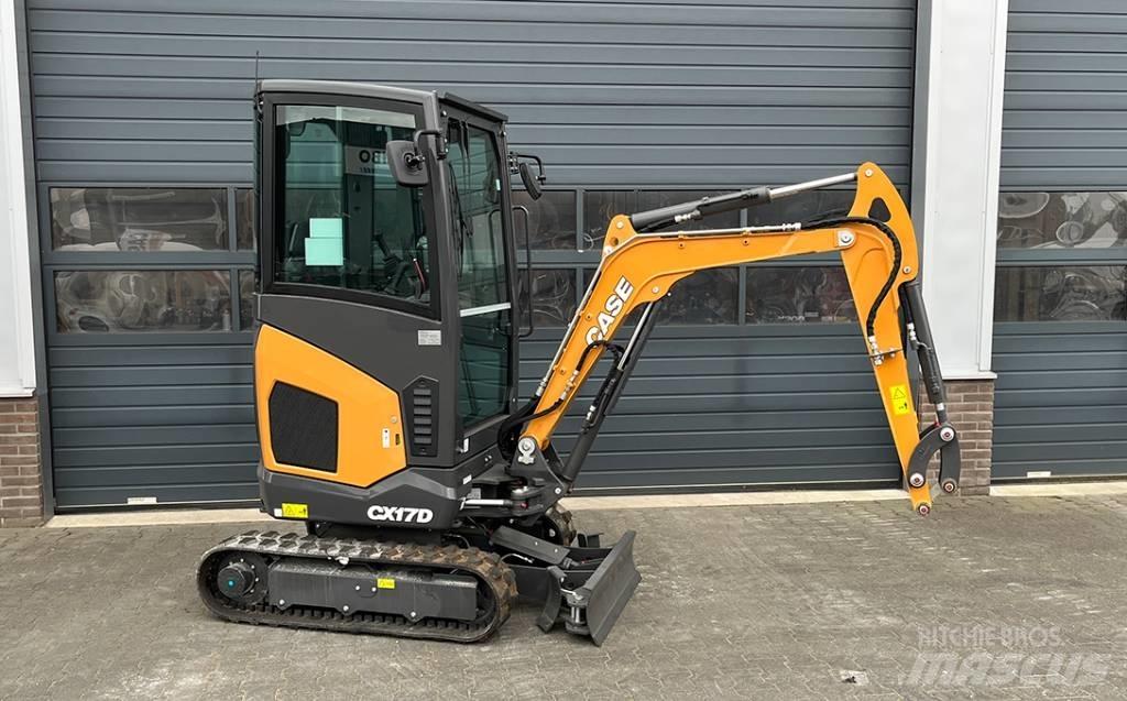 CASE CX17D Minikoparki
