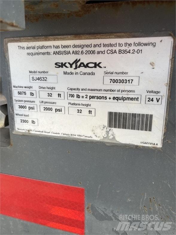 SkyJack SJ III 4632 Podnośniki nożycowe