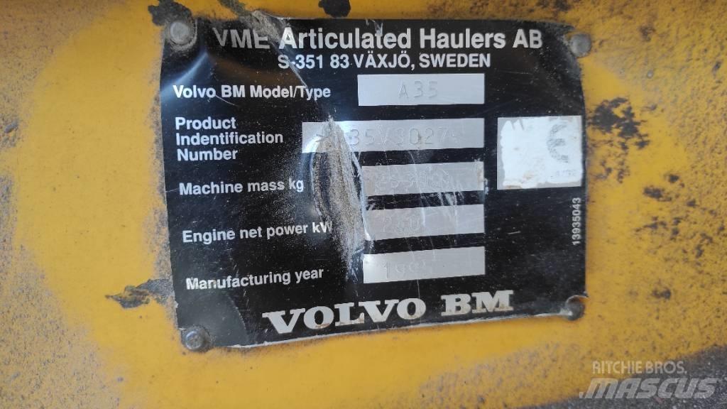 Volvo A 35 Wozidła przegubowe