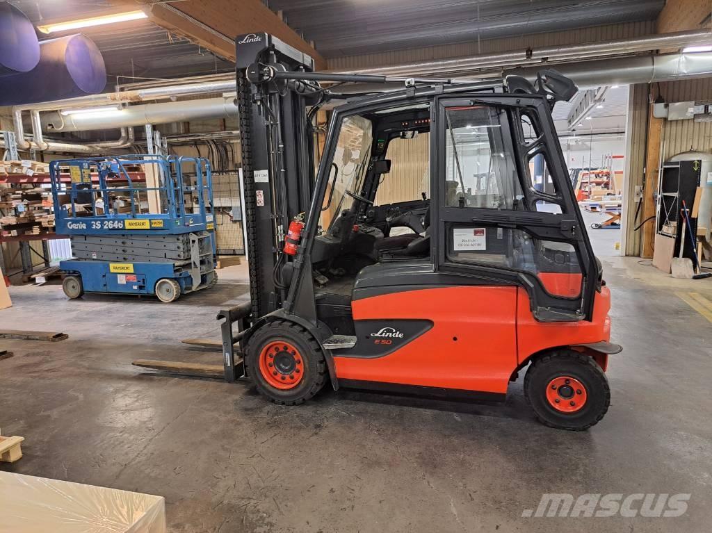 Linde E50HL-01 Wózki elektryczne