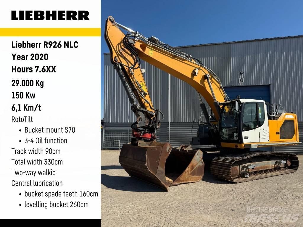 Liebherr R 926 LC Koparki gąsienicowe