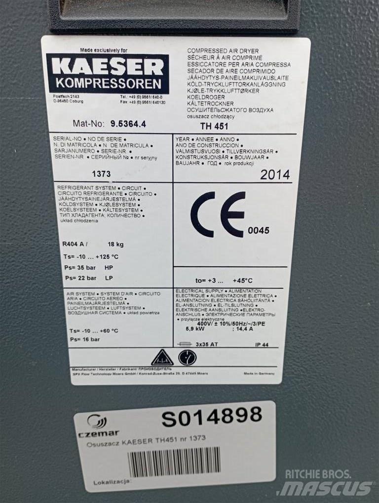 Kaeser TH451 Sprężarkowe osuszacze powietrza