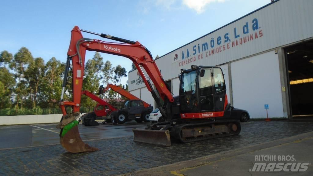 Kubota KX 080-4 Midikoparki  7t - 12t