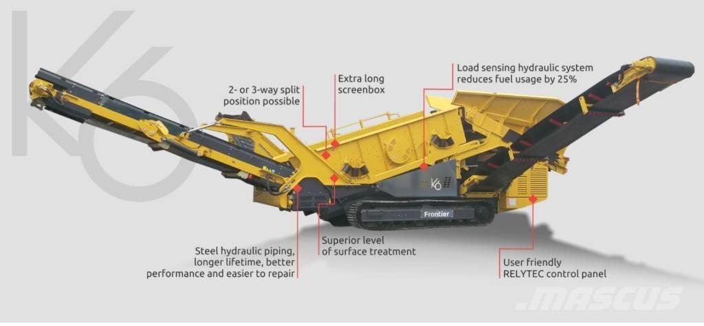 Keestrack K6 Przesiewacze