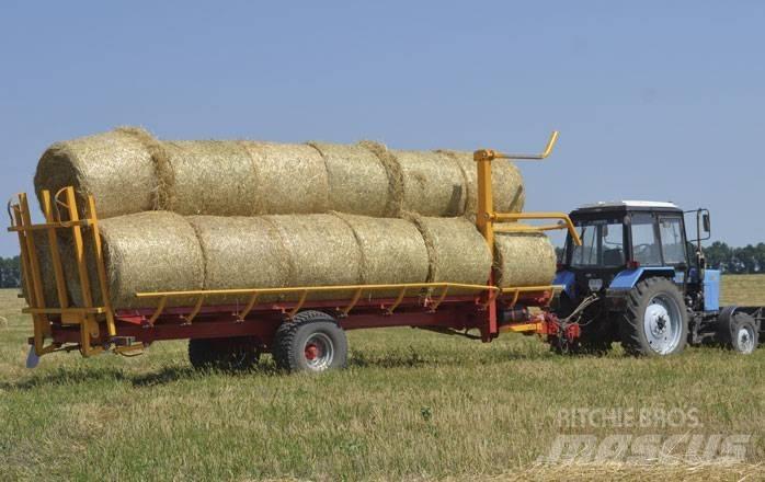 Kobzarenko PT-18 Przyczepy do przewozu słomy w belach
