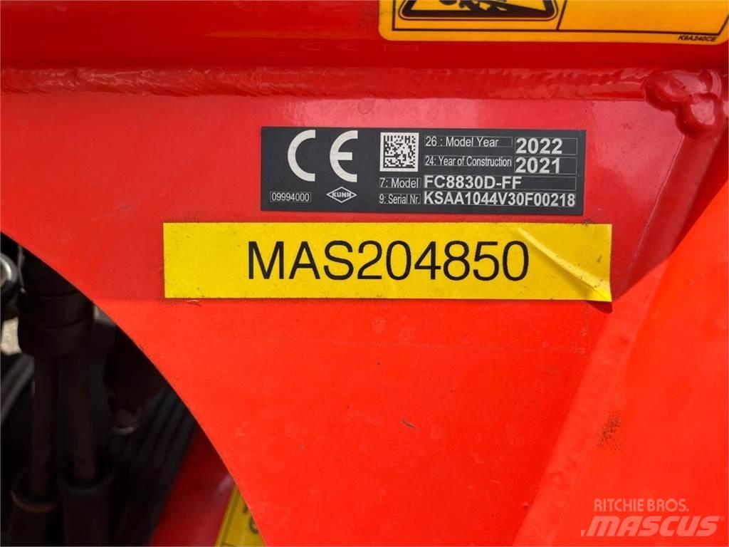 Kuhn FC 8830D-FF Kosiarki ze wstępną obróbka paszy