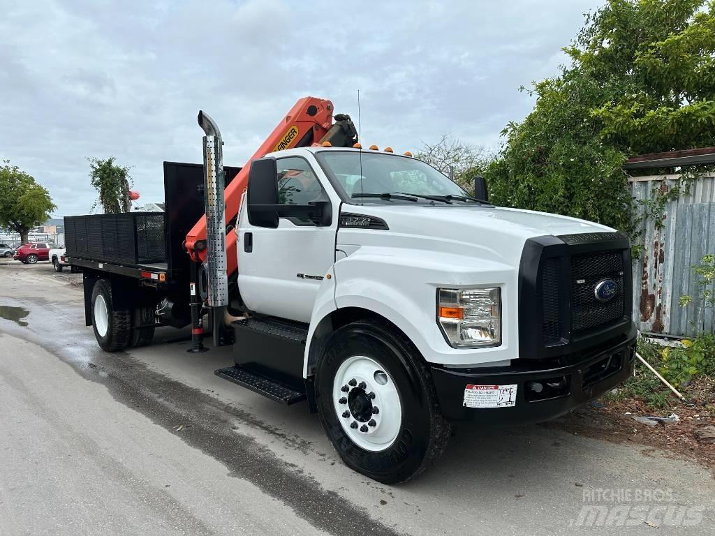 Ford F 750 SD Żurawie samochodowe