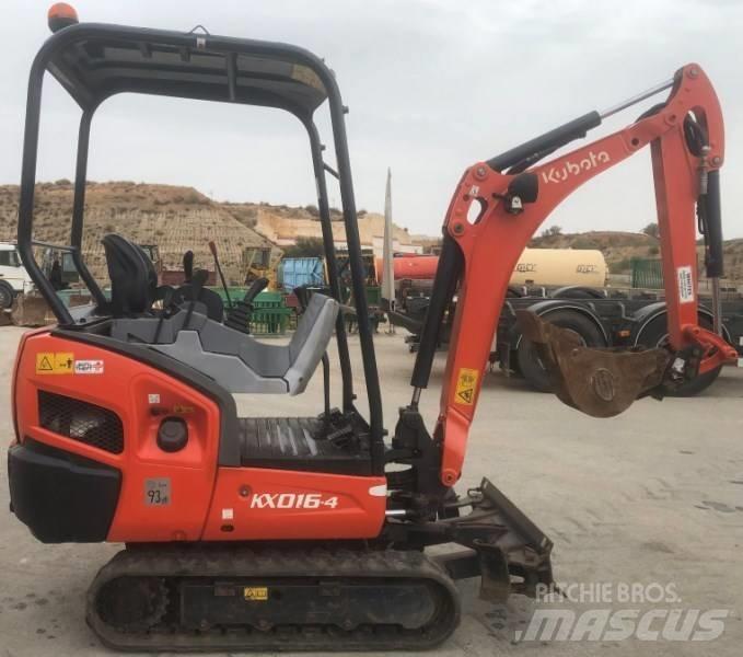 Kubota kx016-4 Minikoparki
