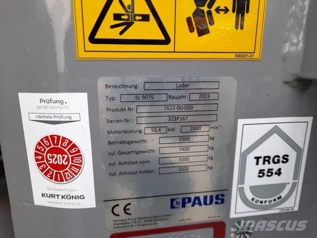 Paus SL 9075 Ładowarki kołowe