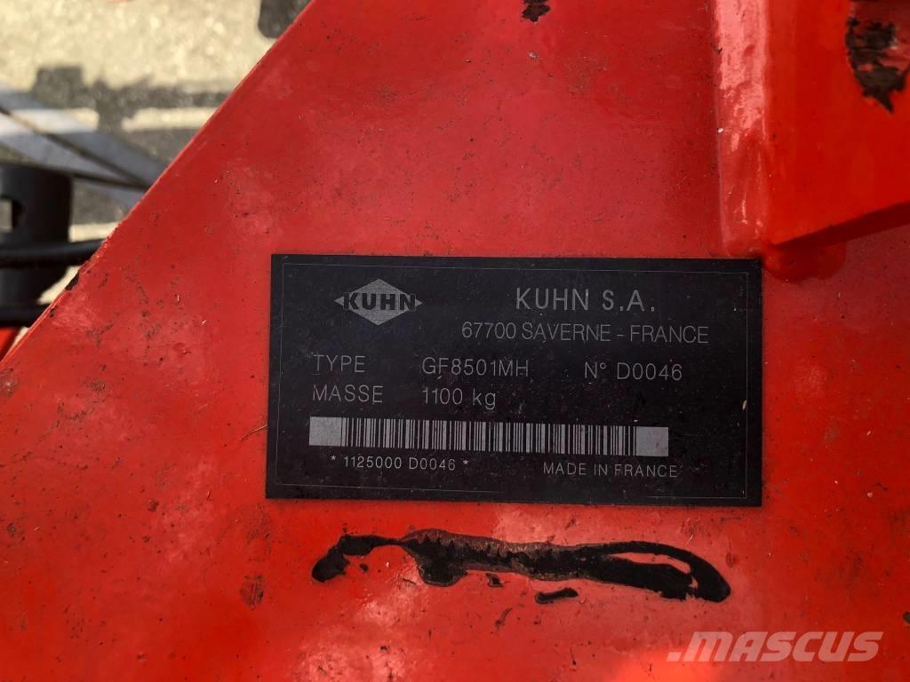 Kuhn GF 8501 M H Zgrabiarki i przetrząsacze