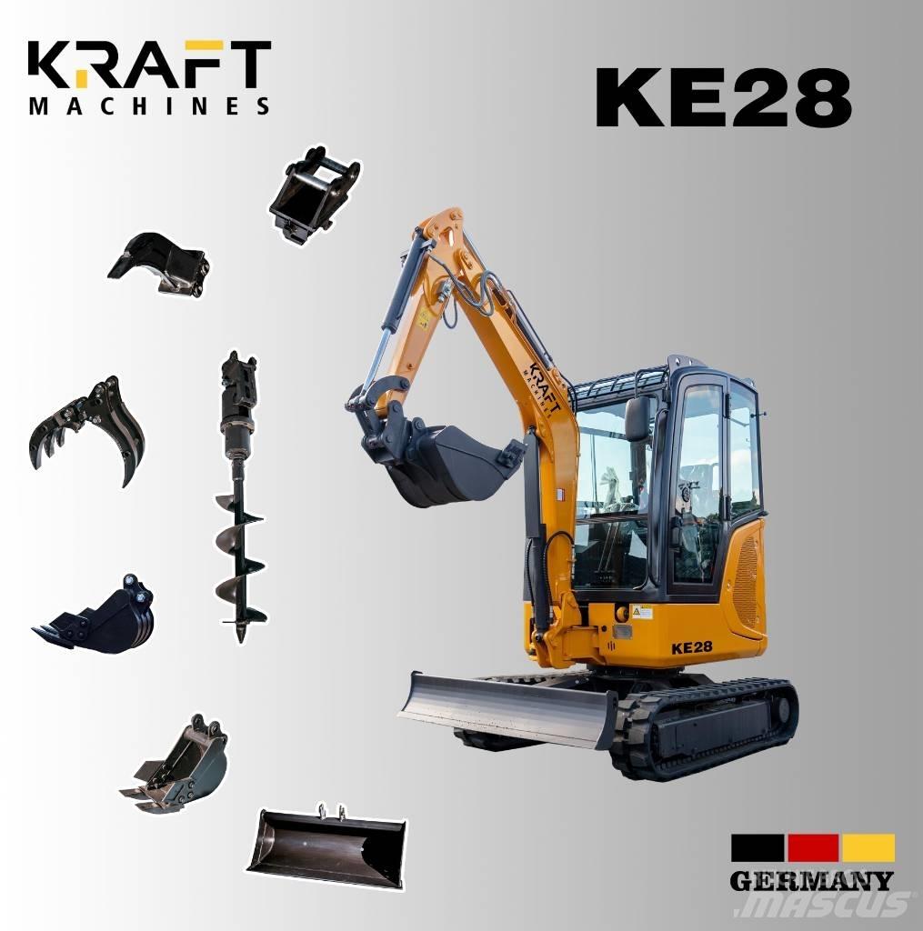 Kraft KE28 Minikoparki