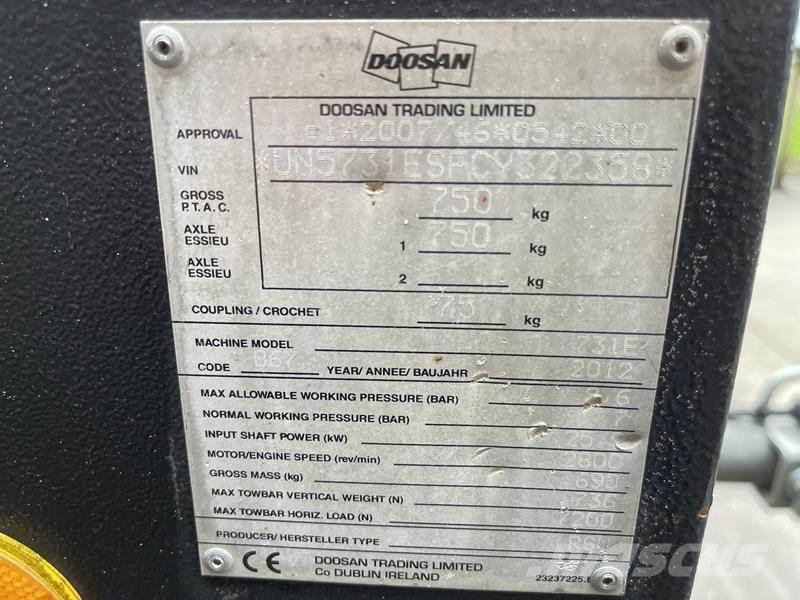 Doosan 7 / 31 E Kompresory