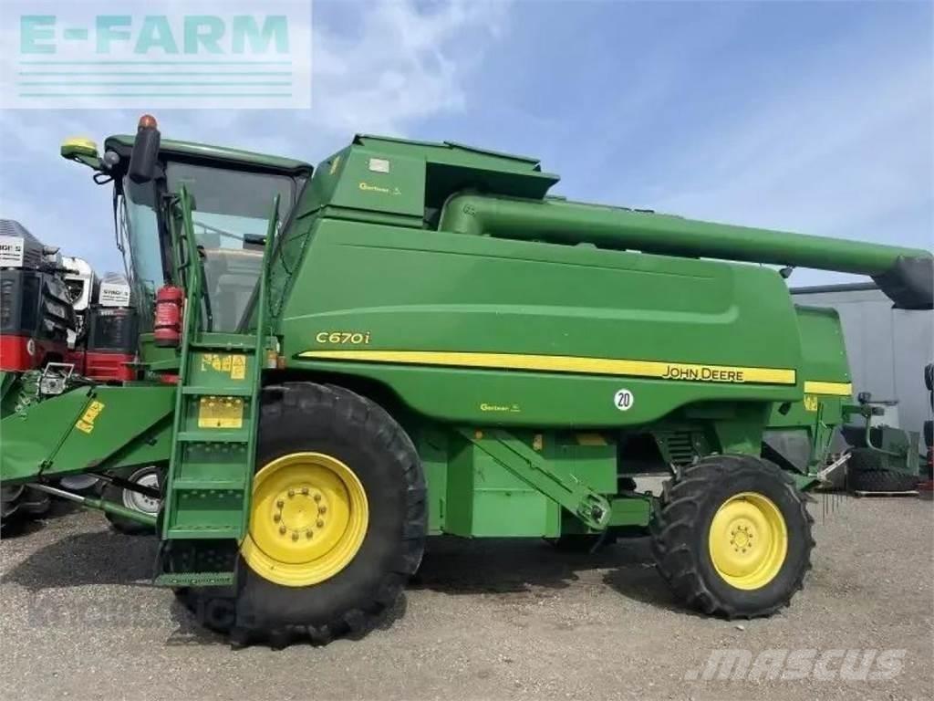 John Deere c670i Kombajny zbożowe