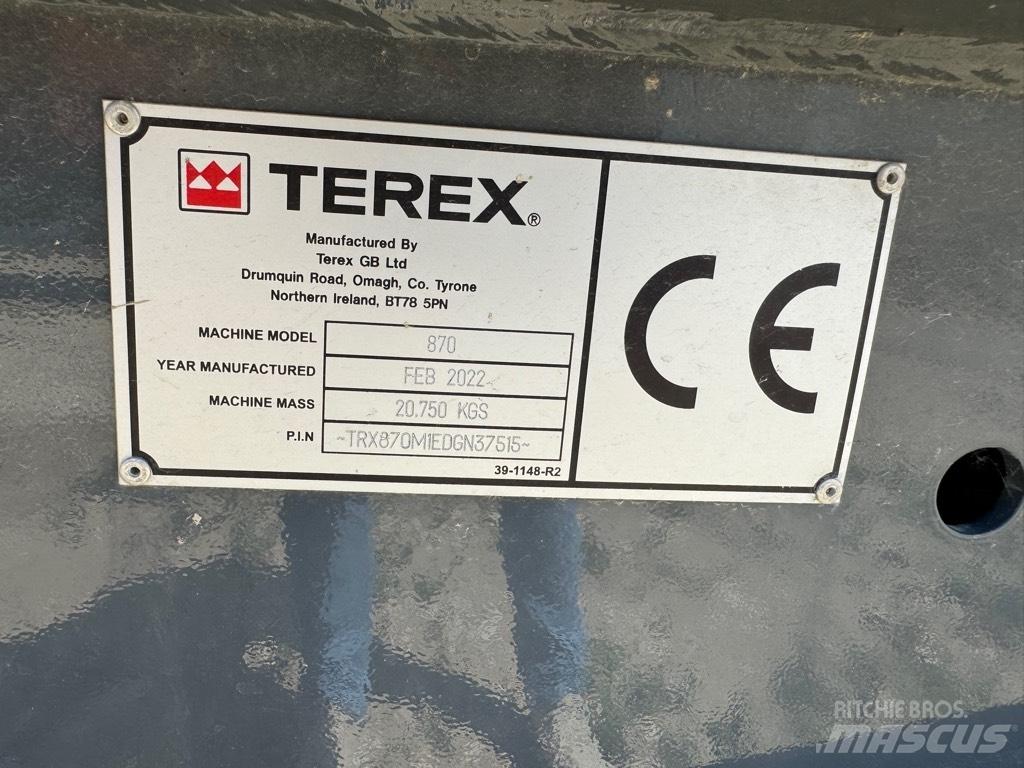 Terex 870 Przesiewacze mobilne