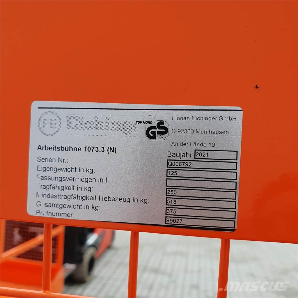 Eichinger 107.3 Podnośniki na przyczepach