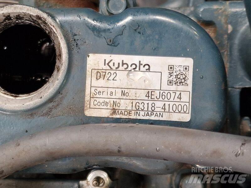 Kubota D722 Silniki