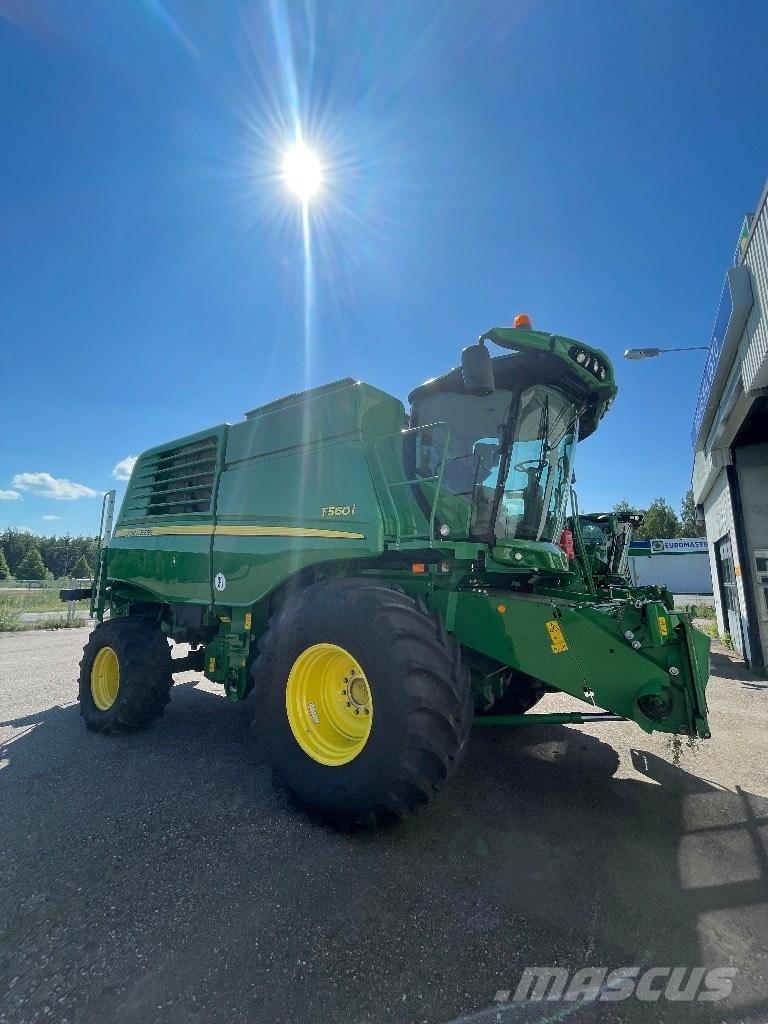 John Deere T 560 i Kombajny zbożowe