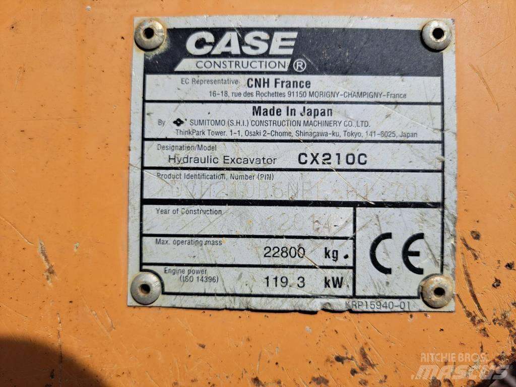 CASE CX 210 C Koparki gąsienicowe