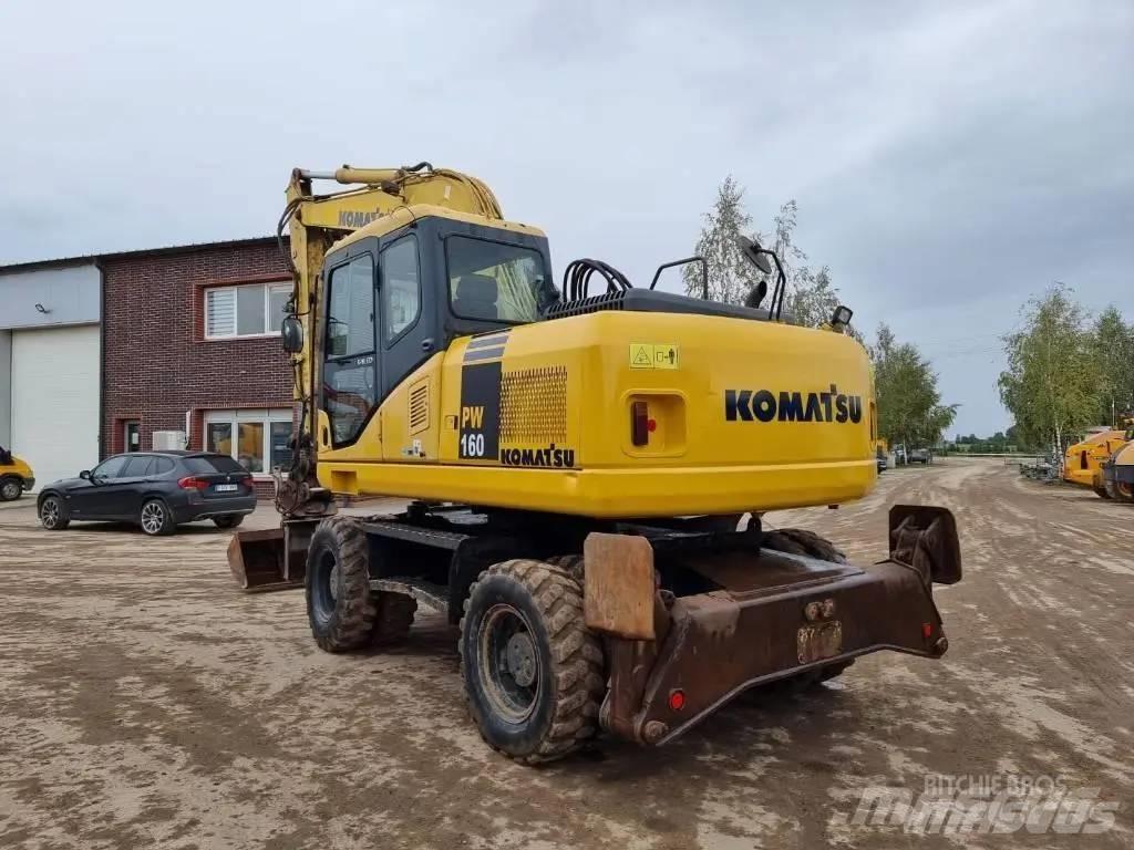 Komatsu PW 160-7 Koparki kołowe
