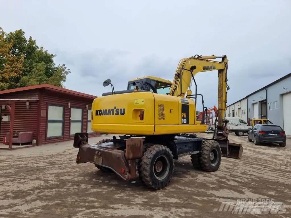 Komatsu PW 160-7 Koparki kołowe