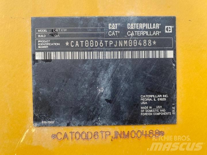 CAT D6TXW Spycharki gąsienicowe