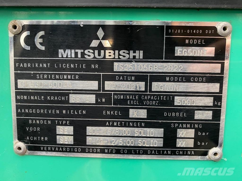 Mitsubishi FG50NT Wózki LPG