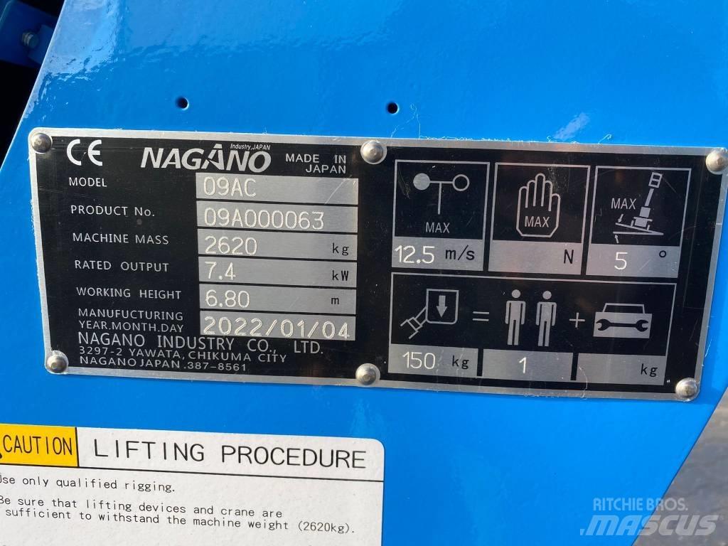 Nagano 09 AC Podnośniki przegubowe
