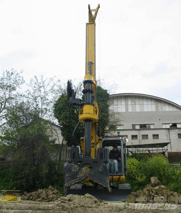 Tescar CF3 DW Wibracyjne maszyny do palowania