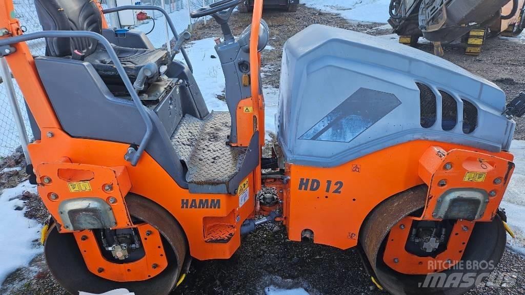 Hamm HD 12 VV Walce dwubębnowe