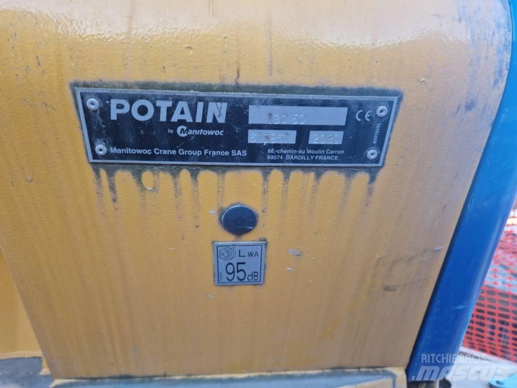 Potain IGO 50 Żurawie samowznoszące