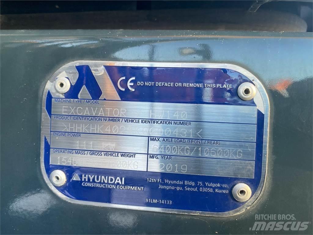 Hyundai HW140 Koparki kołowe
