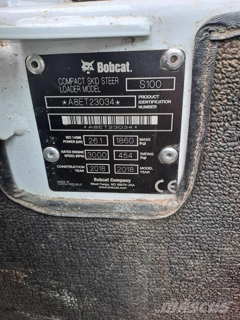 Bobcat S 100 Ładowarki burtowe