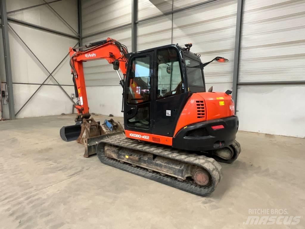 Kubota KX 080-4 A 2 Midikoparki  7t - 12t