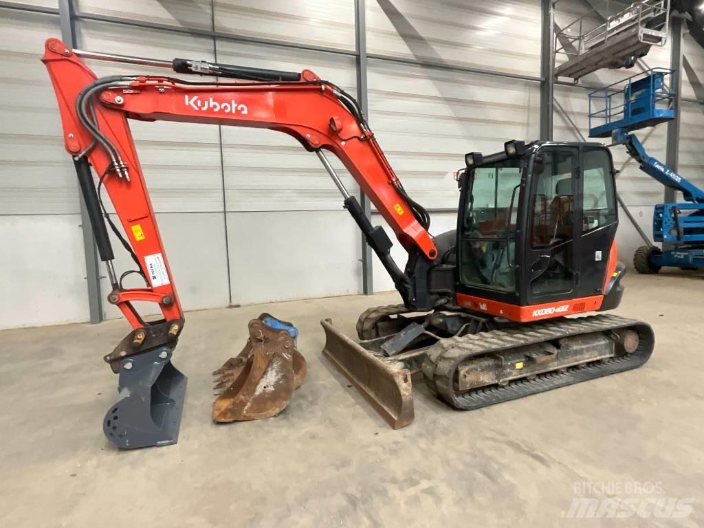 Kubota KX 080-4 A 2 Midikoparki  7t - 12t