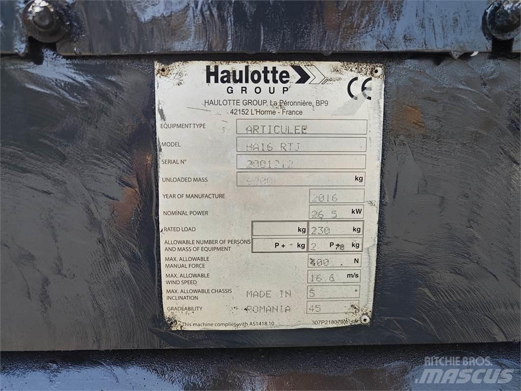 Haulotte HA16RTJ Podnośniki przegubowe
