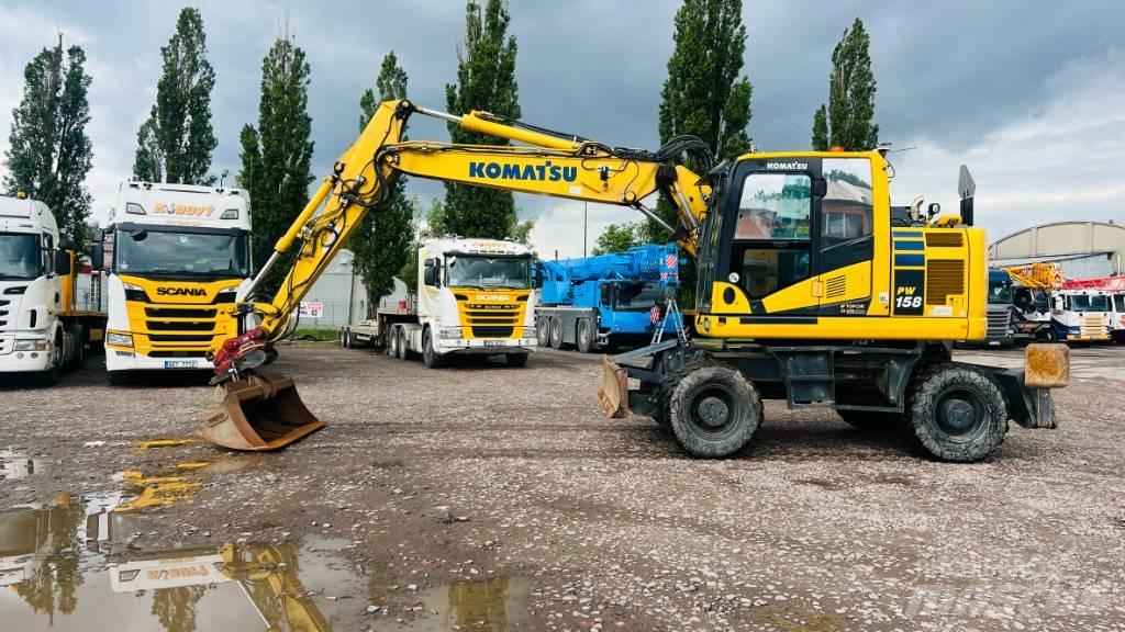 Komatsu PW 158 Koparki kołowe