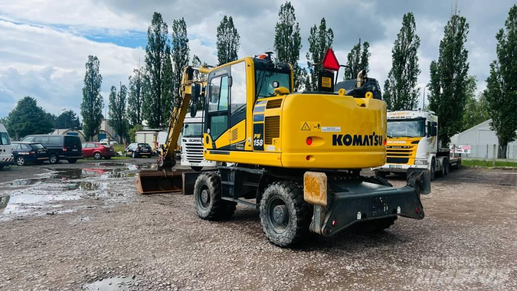 Komatsu PW 158 Koparki kołowe