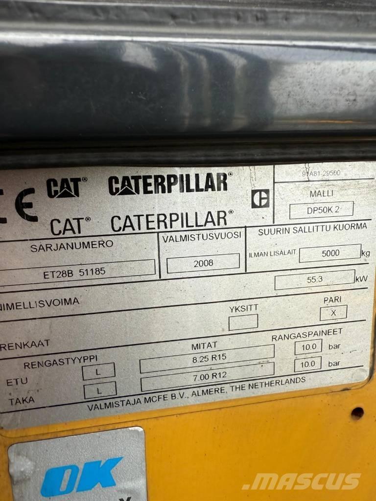 CAT DP50K2 Wózki Diesla