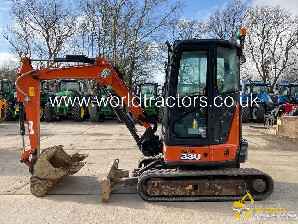 Hitachi ZX 33 U Minikoparki