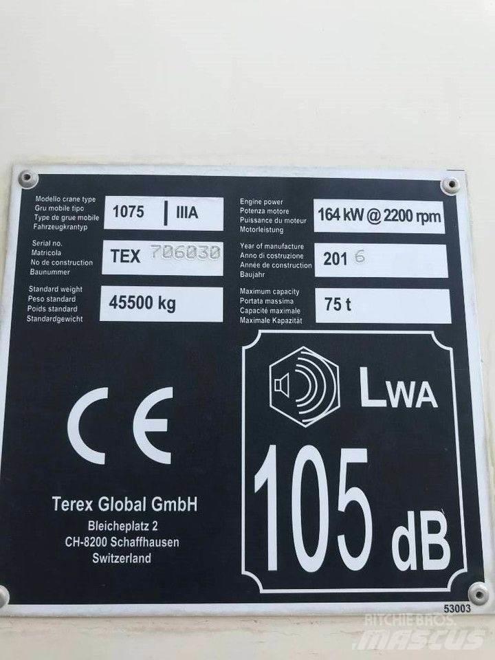 Terex 1075 Żurawie terenowe