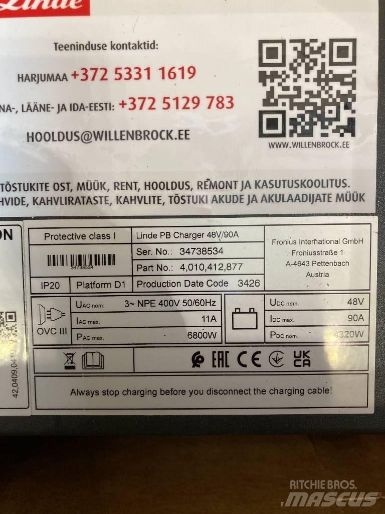 Linde R14HD/1120 Wózki widłowe wysokiego składowania