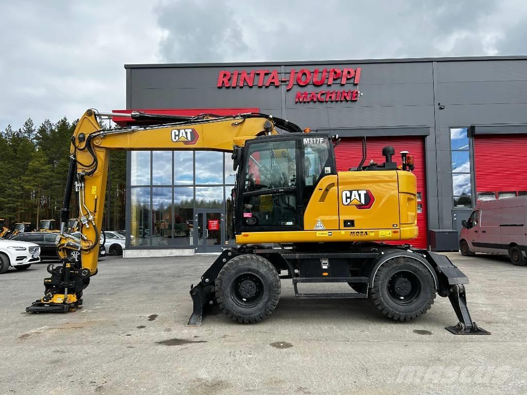 CAT M317F / Myyty, Sold Koparki kołowe
