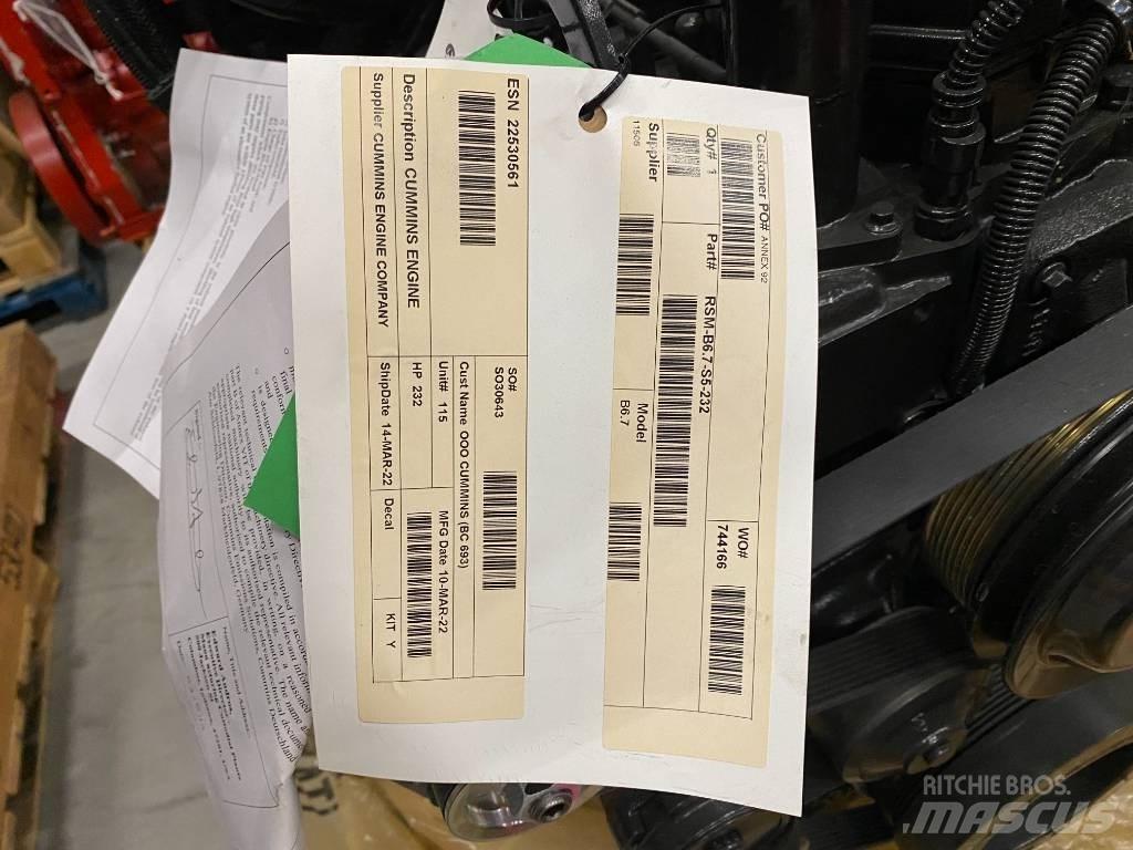 Cummins QSB6.7 Maszyny rolnicze - Inne