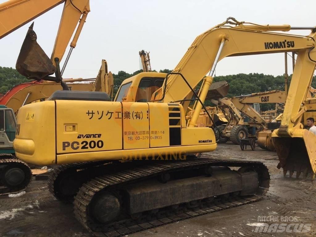 Komatsu PC 200 Koparki gąsienicowe
