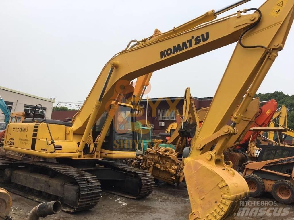 Komatsu PC 200 Koparki gąsienicowe
